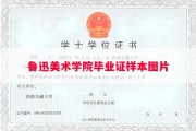 鲁迅美术学院毕业证样本图片