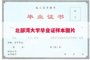 北部湾大学毕业证样本图片