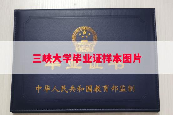 三峡大学毕业证样本图片