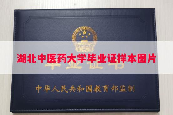 湖北中医药大学毕业证样本图片